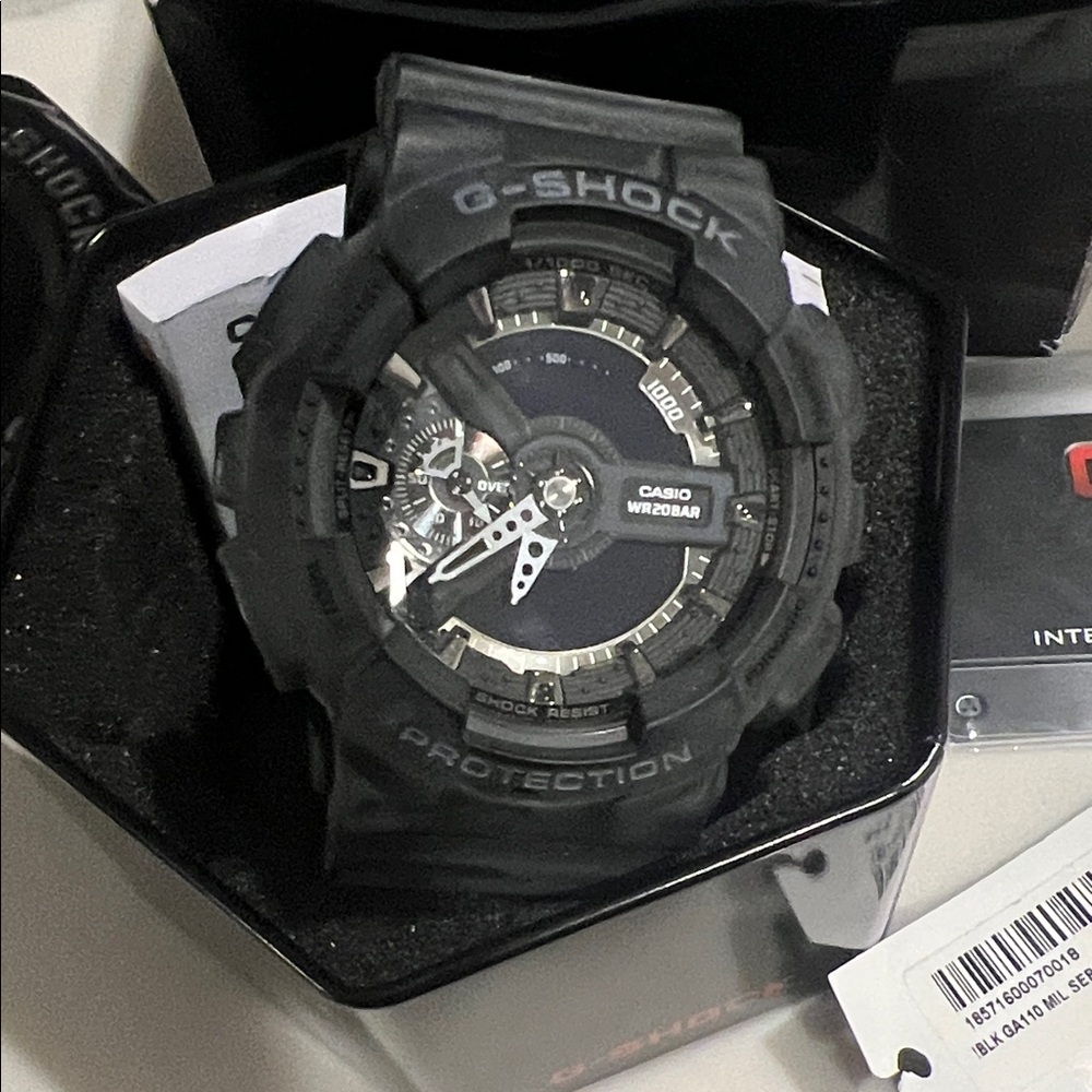 G-Shock Black Watch - Picture 2 of 5